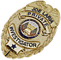 salem-oregon-private-investigator-Joe-Laria-badge